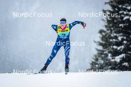 11.12.2021, Davos, Switzerland (SUI): Elisa Brocard (ITA) - FIS world cup cross-country, individual sprint, Davos (SUI). www.nordicfocus.com. © Modica/NordicFocus. Every downloaded picture is fee-liable.
