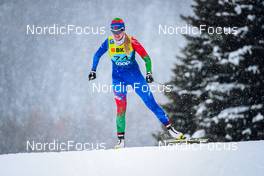 11.12.2021, Davos, Switzerland (SUI): Hanna Karaliova (BLR) - FIS world cup cross-country, individual sprint, Davos (SUI). www.nordicfocus.com. © Modica/NordicFocus. Every downloaded picture is fee-liable.