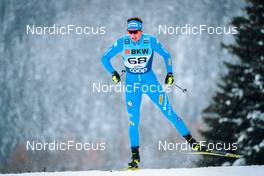 11.12.2021, Davos, Switzerland (SUI): Simone Mocellini (ITA) - FIS world cup cross-country, individual sprint, Davos (SUI). www.nordicfocus.com. © Modica/NordicFocus. Every downloaded picture is fee-liable.