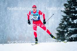 11.12.2021, Davos, Switzerland (SUI): Andrey Larkov (RUS) - FIS world cup cross-country, individual sprint, Davos (SUI). www.nordicfocus.com. © Modica/NordicFocus. Every downloaded picture is fee-liable.