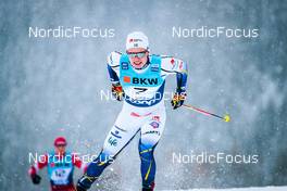 11.12.2021, Davos, Switzerland (SUI): Gustaf Berglund (SWE) - FIS world cup cross-country, individual sprint, Davos (SUI). www.nordicfocus.com. © Modica/NordicFocus. Every downloaded picture is fee-liable.