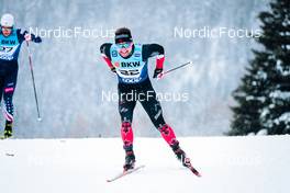 11.12.2021, Davos, Switzerland (SUI): Graham Ritchie (CAN) - FIS world cup cross-country, individual sprint, Davos (SUI). www.nordicfocus.com. © Modica/NordicFocus. Every downloaded picture is fee-liable.