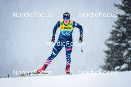 11.12.2021, Davos, Switzerland (SUI): Julia Kern (USA) - FIS world cup cross-country, individual sprint, Davos (SUI). www.nordicfocus.com. © Modica/NordicFocus. Every downloaded picture is fee-liable.
