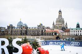 18.12.2021, Dresden, Germany (GER): Francesco De Fabiani (ITA) - FIS world cup cross-country, individual sprint, Dresden (GER). www.nordicfocus.com. © Tumashov/NordicFocus. Every downloaded picture is fee-liable.