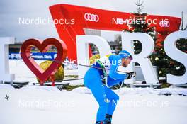 18.12.2021, Dresden, Germany (GER): Francesco De Fabiani (ITA) - FIS world cup cross-country, individual sprint, Dresden (GER). www.nordicfocus.com. © Tumashov/NordicFocus. Every downloaded picture is fee-liable.