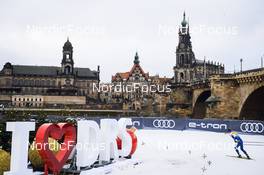 18.12.2021, Dresden, Germany (GER): Johan Haeggstroem (SWE) - FIS world cup cross-country, individual sprint, Dresden (GER). www.nordicfocus.com. © Tumashov/NordicFocus. Every downloaded picture is fee-liable.