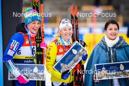 18.12.2021, Dresden, Germany (GER): Anamarija Lampic (SLO), Jonna Sundling (SWE), (l-r) - FIS world cup cross-country, individual sprint, Dresden (GER). www.nordicfocus.com. © Tumashov/NordicFocus. Every downloaded picture is fee-liable.
