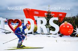 18.12.2021, Dresden, Germany (GER): James Clinton Schoonmaker (USA) - FIS world cup cross-country, individual sprint, Dresden (GER). www.nordicfocus.com. © Tumashov/NordicFocus. Every downloaded picture is fee-liable.