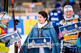 18.12.2021, Dresden, Germany (GER): Jonna Sundling (SWE), Maja Dahlqvist (SWE), (l-r) - FIS world cup cross-country, individual sprint, Dresden (GER). www.nordicfocus.com. © Tumashov/NordicFocus. Every downloaded picture is fee-liable.