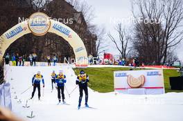 18.12.2021, Dresden, Germany (GER): Thomas Helland Larsen (NOR), Finn Haagen Krogh (NOR) - FIS world cup cross-country, individual sprint, Dresden (GER). www.nordicfocus.com. © Tumashov/NordicFocus. Every downloaded picture is fee-liable.