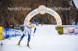 18.12.2021, Dresden, Germany (GER): Olof Jonsson (SWE) - FIS world cup cross-country, individual sprint, Dresden (GER). www.nordicfocus.com. © Tumashov/NordicFocus. Every downloaded picture is fee-liable.