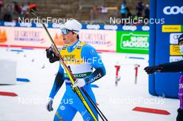 18.12.2021, Dresden, Germany (GER): Lucas Chanavat (FRA) - FIS world cup cross-country, individual sprint, Dresden (GER). www.nordicfocus.com. © Tumashov/NordicFocus. Every downloaded picture is fee-liable.