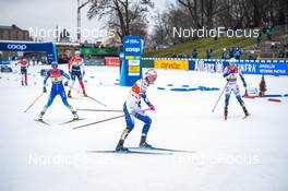 18.12.2021, Dresden, Germany (GER): Anamarija Lampic (SLO), Maja Dahlqvist (SWE), (l-r) - FIS world cup cross-country, individual sprint, Dresden (GER). www.nordicfocus.com. © Tumashov/NordicFocus. Every downloaded picture is fee-liable.