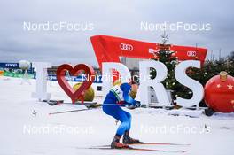 18.12.2021, Dresden, Germany (GER): Jovian Hediger (SUI) - FIS world cup cross-country, individual sprint, Dresden (GER). www.nordicfocus.com. © Tumashov/NordicFocus. Every downloaded picture is fee-liable.