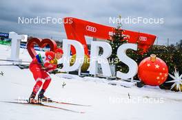 18.12.2021, Dresden, Germany (GER): Alexander Bolshunov (RUS) - FIS world cup cross-country, individual sprint, Dresden (GER). www.nordicfocus.com. © Tumashov/NordicFocus. Every downloaded picture is fee-liable.