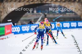 19.12.2021, Dresden, Germany (GER): Julia Kern (USA) - FIS world cup cross-country, team sprint, Dresden (GER). www.nordicfocus.com. © Tumashov/NordicFocus. Every downloaded picture is fee-liable.