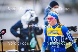19.12.2021, Dresden, Germany (GER): Anamarija Lampic (SLO) - FIS world cup cross-country, team sprint, Dresden (GER). www.nordicfocus.com. © Tumashov/NordicFocus. Every downloaded picture is fee-liable.