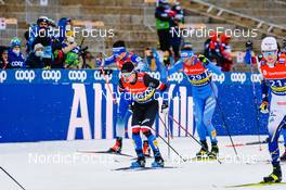 19.12.2021, Dresden, Germany (GER): Michal Novak (CZE), Simone Mocellini (ITA-II), (l-r) - FIS world cup cross-country, team sprint, Dresden (GER). www.nordicfocus.com. © Tumashov/NordicFocus. Every downloaded picture is fee-liable.
