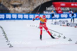 19.12.2021, Dresden, Germany (GER): Anastasiya Faleeva (RUS-II) - FIS world cup cross-country, team sprint, Dresden (GER). www.nordicfocus.com. © Tumashov/NordicFocus. Every downloaded picture is fee-liable.