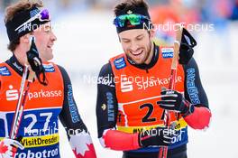 19.12.2021, Dresden, Germany (GER): Graham Ritchie (CAN), Russell Kennedy (CAN), (l-r) - FIS world cup cross-country, team sprint, Dresden (GER). www.nordicfocus.com. © Tumashov/NordicFocus. Every downloaded picture is fee-liable.
