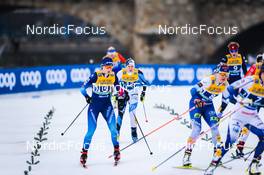 19.12.2021, Dresden, Germany (GER): Laurien Van Der Graaff (SUI), Kaidy Kaasiku (EST), (l-r) - FIS world cup cross-country, team sprint, Dresden (GER). www.nordicfocus.com. © Tumashov/NordicFocus. Every downloaded picture is fee-liable.
