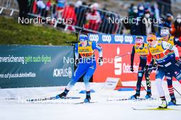19.12.2021, Dresden, Germany (GER): Eva Urevc (SLO), Magni Smedaas (NOR-II), (l-r) - FIS world cup cross-country, team sprint, Dresden (GER). www.nordicfocus.com. © Tumashov/NordicFocus. Every downloaded picture is fee-liable.