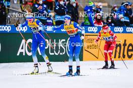 19.12.2021, Dresden, Germany (GER): Anamarija Lampic (SLO), Eva Urevc (SLO), (l-r) - FIS world cup cross-country, team sprint, Dresden (GER). www.nordicfocus.com. © Tumashov/NordicFocus. Every downloaded picture is fee-liable.