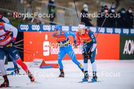 19.12.2021, Dresden, Germany (GER): Federico Pellegrino (ITA) - FIS world cup cross-country, team sprint, Dresden (GER). www.nordicfocus.com. © Tumashov/NordicFocus. Every downloaded picture is fee-liable.