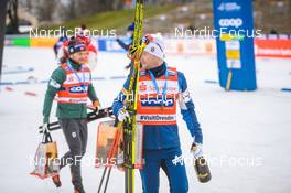 19.12.2021, Dresden, Germany (GER): Francesco De Fabiani (ITA) - FIS world cup cross-country, team sprint, Dresden (GER). www.nordicfocus.com. © Tumashov/NordicFocus. Every downloaded picture is fee-liable.