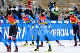 19.12.2021, Dresden, Germany (GER): Ludek Seller (CZE), Lucas Chanavat (FRA), (l-r) - FIS world cup cross-country, team sprint, Dresden (GER). www.nordicfocus.com. © Tumashov/NordicFocus. Every downloaded picture is fee-liable.