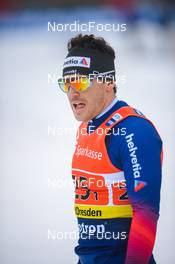 19.12.2021, Dresden, Germany (GER): Jovian Hediger (SUI) - FIS world cup cross-country, team sprint, Dresden (GER). www.nordicfocus.com. © Tumashov/NordicFocus. Every downloaded picture is fee-liable.
