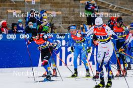 19.12.2021, Dresden, Germany (GER): Michal Novak (CZE), Simone Mocellini (ITA-II), (l-r) - FIS world cup cross-country, team sprint, Dresden (GER). www.nordicfocus.com. © Tumashov/NordicFocus. Every downloaded picture is fee-liable.