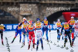 19.12.2021, Dresden, Germany (GER): Hristina Matsokina (RUS), Jenny Solin (SWE-II), (l-r) - FIS world cup cross-country, team sprint, Dresden (GER). www.nordicfocus.com. © Tumashov/NordicFocus. Every downloaded picture is fee-liable.