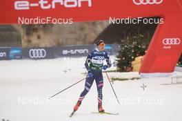 17.12.2021, Dresden, Germany (GER): Julia Kern (USA) - FIS world cup cross-country, training, Dresden (GER). www.nordicfocus.com. © Tumashov/NordicFocus. Every downloaded picture is fee-liable.