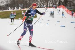 17.12.2021, Dresden, Germany (GER): Hailey Swirbul (USA) - FIS world cup cross-country, training, Dresden (GER). www.nordicfocus.com. © Tumashov/NordicFocus. Every downloaded picture is fee-liable.