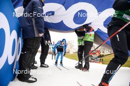 17.12.2021, Dresden, Germany (GER): Francesco De Fabiani (ITA) - FIS world cup cross-country, training, Dresden (GER). www.nordicfocus.com. © Tumashov/NordicFocus. Every downloaded picture is fee-liable.