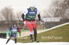 17.12.2021, Dresden, Germany (GER): Lukas Mrkonjic (AUT) - FIS world cup cross-country, training, Dresden (GER). www.nordicfocus.com. © Tumashov/NordicFocus. Every downloaded picture is fee-liable.