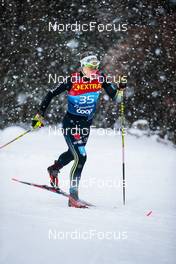 29.12.2021, Lenzerheide, Switzerland (SUI): Antonia Fraebel (GER) - FIS world cup cross-country, tour de ski, 10km women, Lenzerheide (SUI). www.nordicfocus.com. © Modica/NordicFocus. Every downloaded picture is fee-liable.