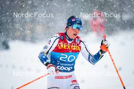 29.12.2021, Lenzerheide, Switzerland (SUI): Charlotte Kalla (SWE) - FIS world cup cross-country, tour de ski, 10km women, Lenzerheide (SUI). www.nordicfocus.com. © Modica/NordicFocus. Every downloaded picture is fee-liable.