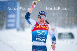 29.12.2021, Lenzerheide, Switzerland (SUI): Kerttu Niskanen (FIN) - FIS world cup cross-country, tour de ski, 10km women, Lenzerheide (SUI). www.nordicfocus.com. © Modica/NordicFocus. Every downloaded picture is fee-liable.