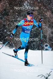 29.12.2021, Lenzerheide, Switzerland (SUI): Delphine Claudel (FRA) - FIS world cup cross-country, tour de ski, 10km women, Lenzerheide (SUI). www.nordicfocus.com. © Modica/NordicFocus. Every downloaded picture is fee-liable.