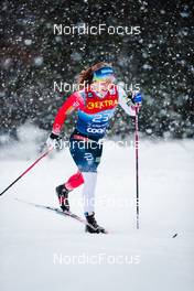 29.12.2021, Lenzerheide, Switzerland (SUI): Helene Marie Fossesholm (NOR) - FIS world cup cross-country, tour de ski, 10km women, Lenzerheide (SUI). www.nordicfocus.com. © Modica/NordicFocus. Every downloaded picture is fee-liable.