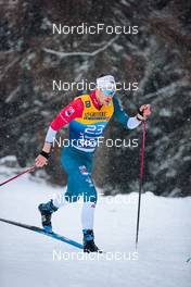 29.12.2021, Lenzerheide, Switzerland (SUI): Andrew Musgrave (GBR) - FIS world cup cross-country, tour de ski, 15km men, Lenzerheide (SUI). www.nordicfocus.com. © Modica/NordicFocus. Every downloaded picture is fee-liable.
