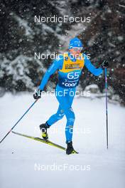 29.12.2021, Lenzerheide, Switzerland (SUI): Martin Coradazzi (ITA) - FIS world cup cross-country, tour de ski, 15km men, Lenzerheide (SUI). www.nordicfocus.com. © Modica/NordicFocus. Every downloaded picture is fee-liable.