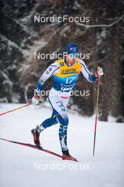 29.12.2021, Lenzerheide, Switzerland (SUI): Calle Halfvarsson (SWE) - FIS world cup cross-country, tour de ski, 15km men, Lenzerheide (SUI). www.nordicfocus.com. © Modica/NordicFocus. Every downloaded picture is fee-liable.