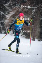 29.12.2021, Lenzerheide, Switzerland (SUI): Florian Notz (GER) - FIS world cup cross-country, tour de ski, 15km men, Lenzerheide (SUI). www.nordicfocus.com. © Modica/NordicFocus. Every downloaded picture is fee-liable.