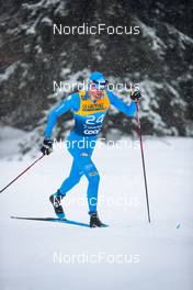 29.12.2021, Lenzerheide, Switzerland (SUI): Francesco De Fabiani (ITA) - FIS world cup cross-country, tour de ski, 15km men, Lenzerheide (SUI). www.nordicfocus.com. © Modica/NordicFocus. Every downloaded picture is fee-liable.