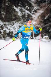 29.12.2021, Lenzerheide, Switzerland (SUI): Jules Lapierre (FRA) - FIS world cup cross-country, tour de ski, 15km men, Lenzerheide (SUI). www.nordicfocus.com. © Modica/NordicFocus. Every downloaded picture is fee-liable.