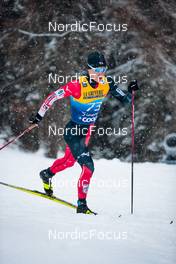 29.12.2021, Lenzerheide, Switzerland (SUI): Masato Tanaka (JPN) - FIS world cup cross-country, tour de ski, 15km men, Lenzerheide (SUI). www.nordicfocus.com. © Modica/NordicFocus. Every downloaded picture is fee-liable.