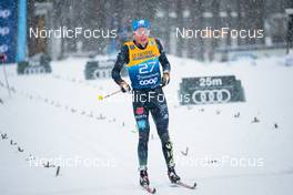 29.12.2021, Lenzerheide, Switzerland (SUI): Lucas Boegl (GER) - FIS world cup cross-country, tour de ski, 15km men, Lenzerheide (SUI). www.nordicfocus.com. © Modica/NordicFocus. Every downloaded picture is fee-liable.